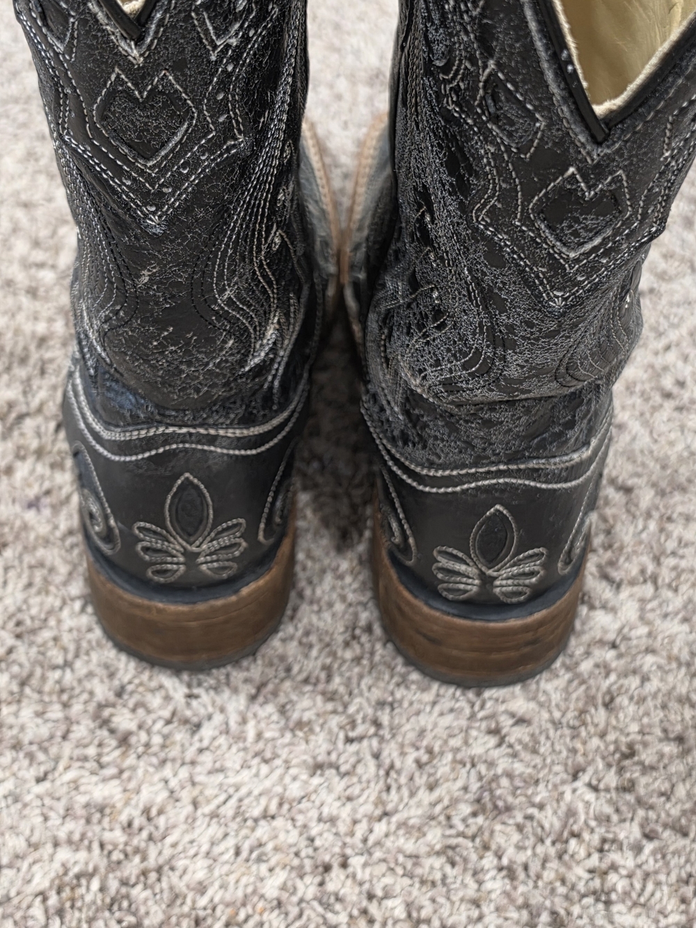 Corral Python Inlay Boots - Picture 5 of 6